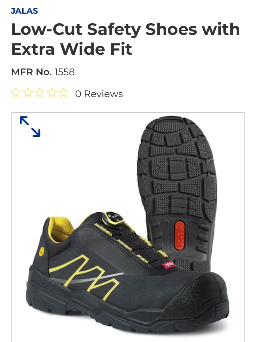 Men's Low-Cut Safety Athletic Shoes - Black with Yellow Accents